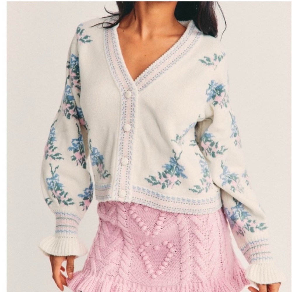 Loveshackfancy sweater cardigan